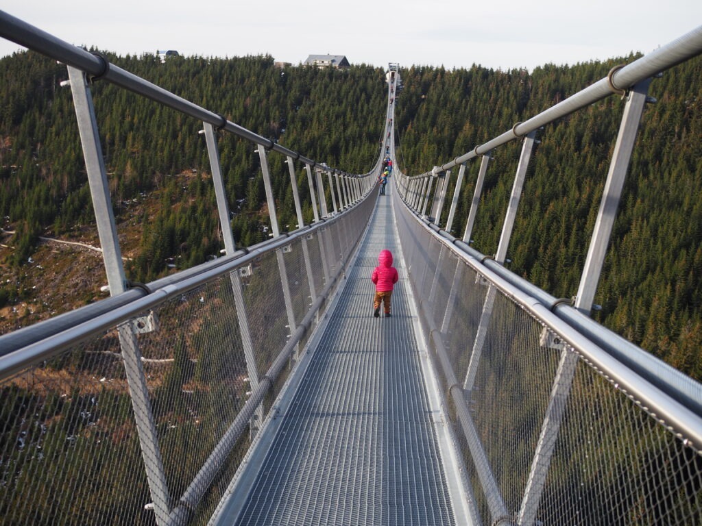 Sky Bridge w Dolní Morava- najdłuższy most wiszący na świecie! - www ...