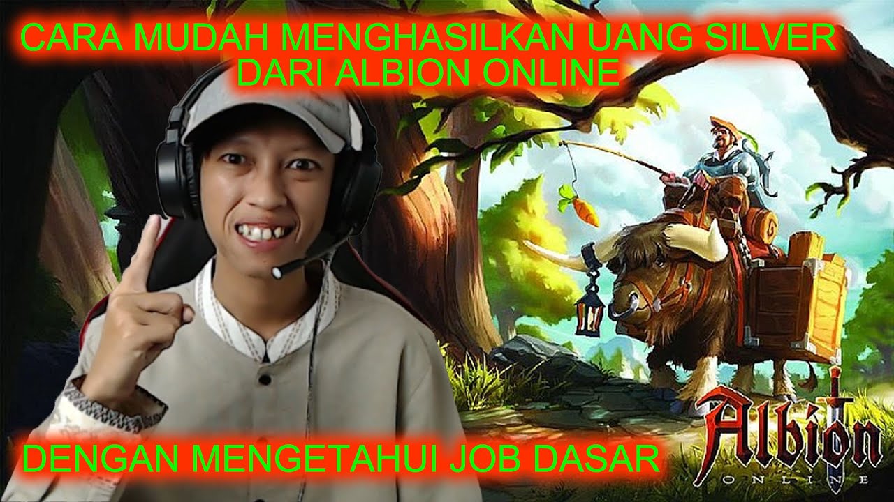Cara menghasilkan uang dari game albion online